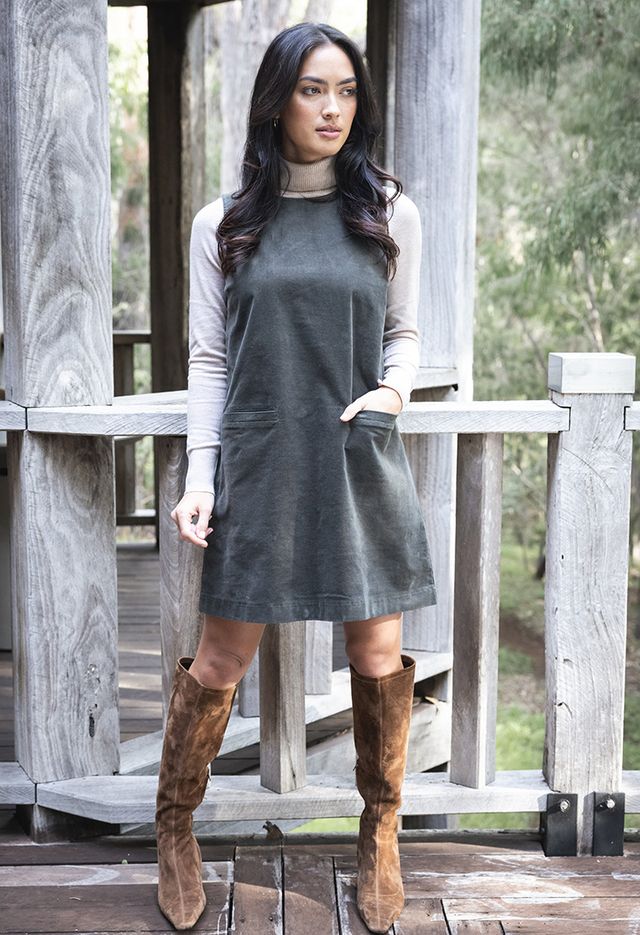 Nova Dress - Khaki