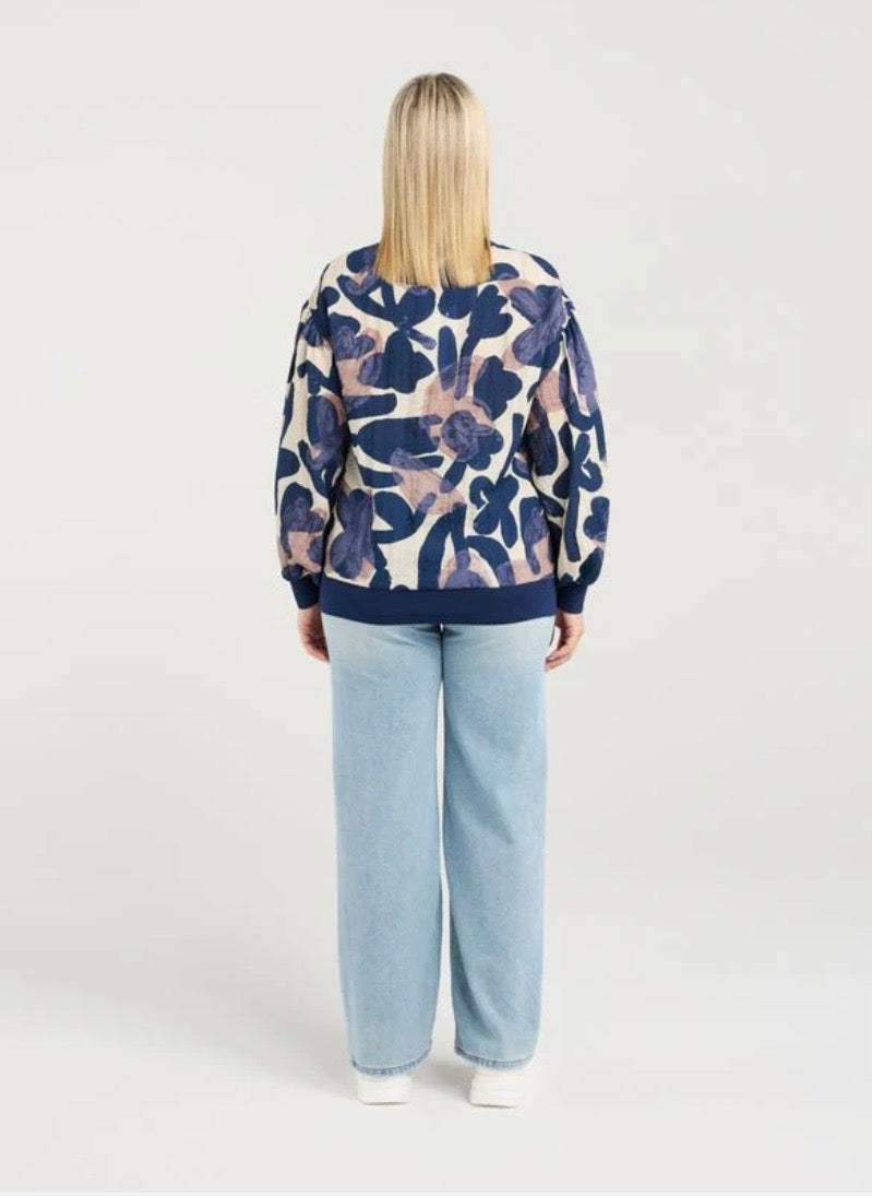 Emily Top - Bold Flora