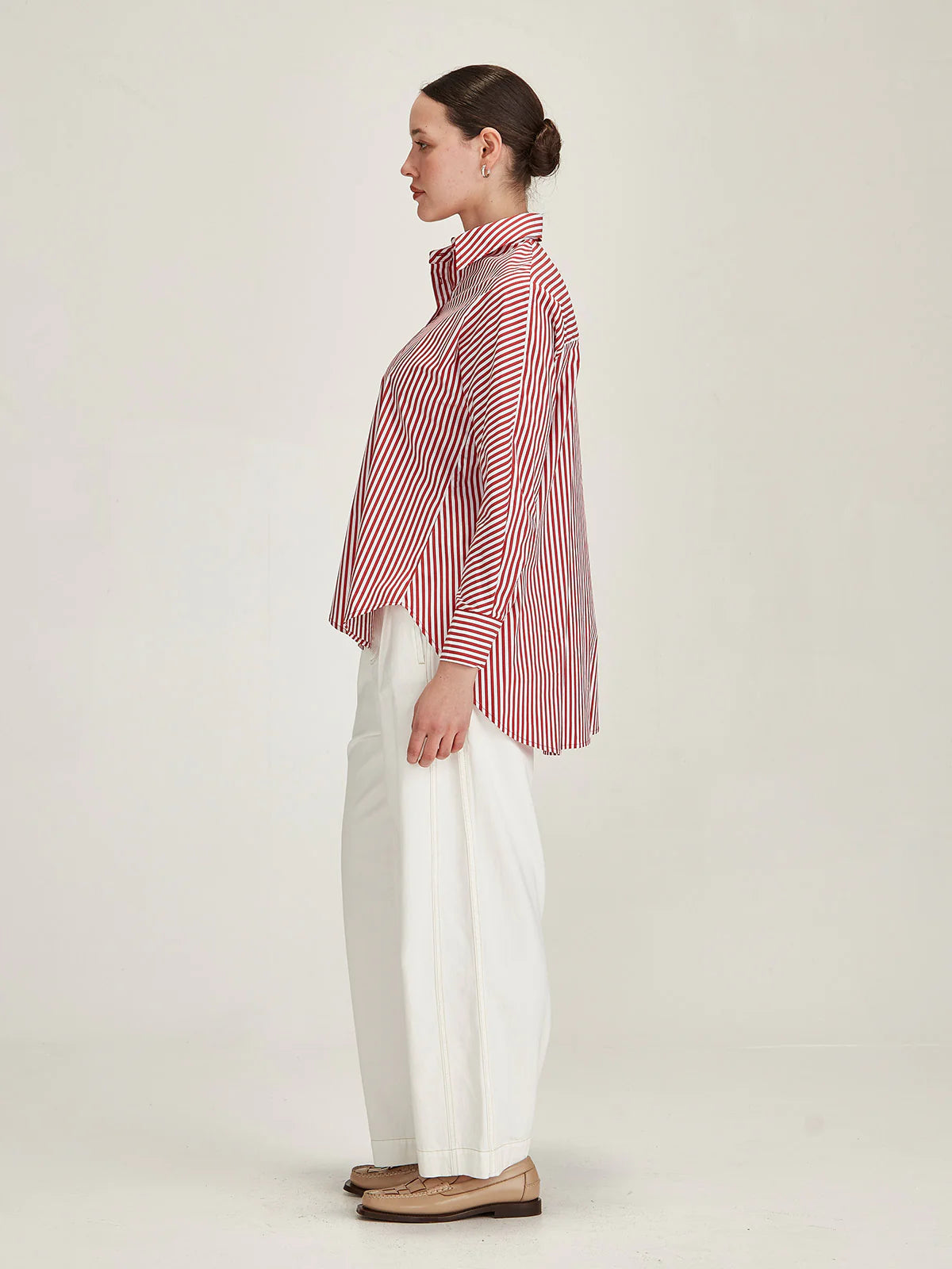 Carrera Shirt - Plum Stripe