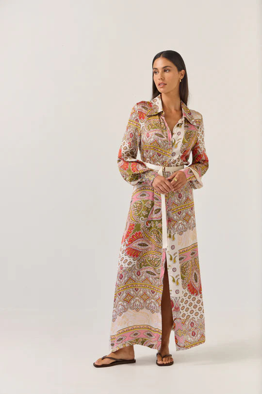 Mala Dress - Sunset Paisley