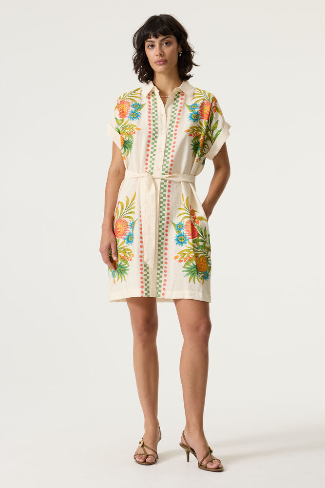 Print Dress - Turtledove