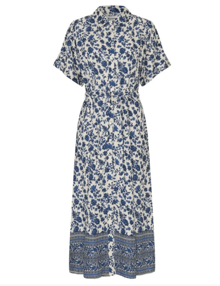 Blake Midi Dress - Blue