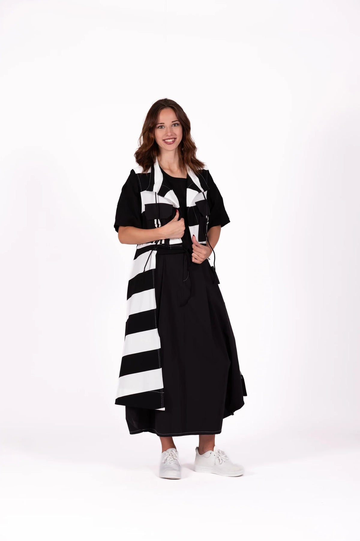 Construction Coat - Wide Stripe
