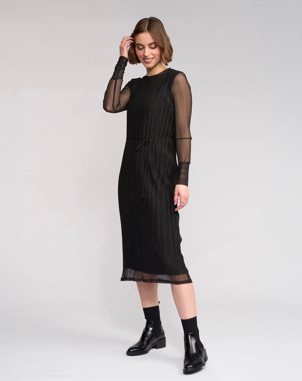 Freddie Mesh Dress - Black