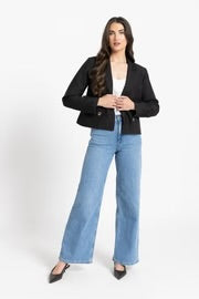 Audrey Blazer - Black Shimmer