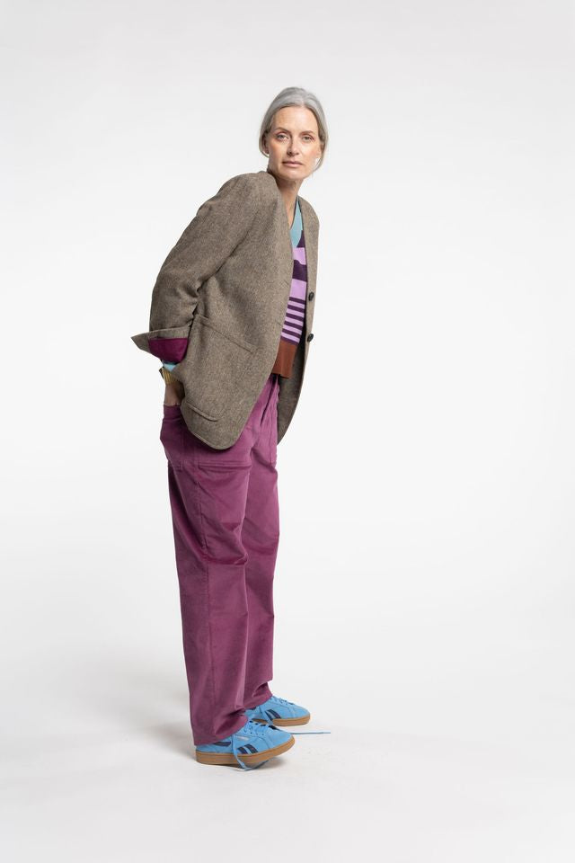 Stella Jacket - Tweed & Mulberry