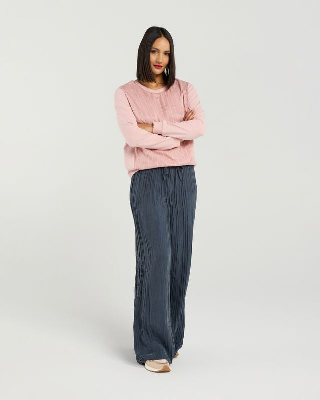 Smith Top - Blush Pinstripe