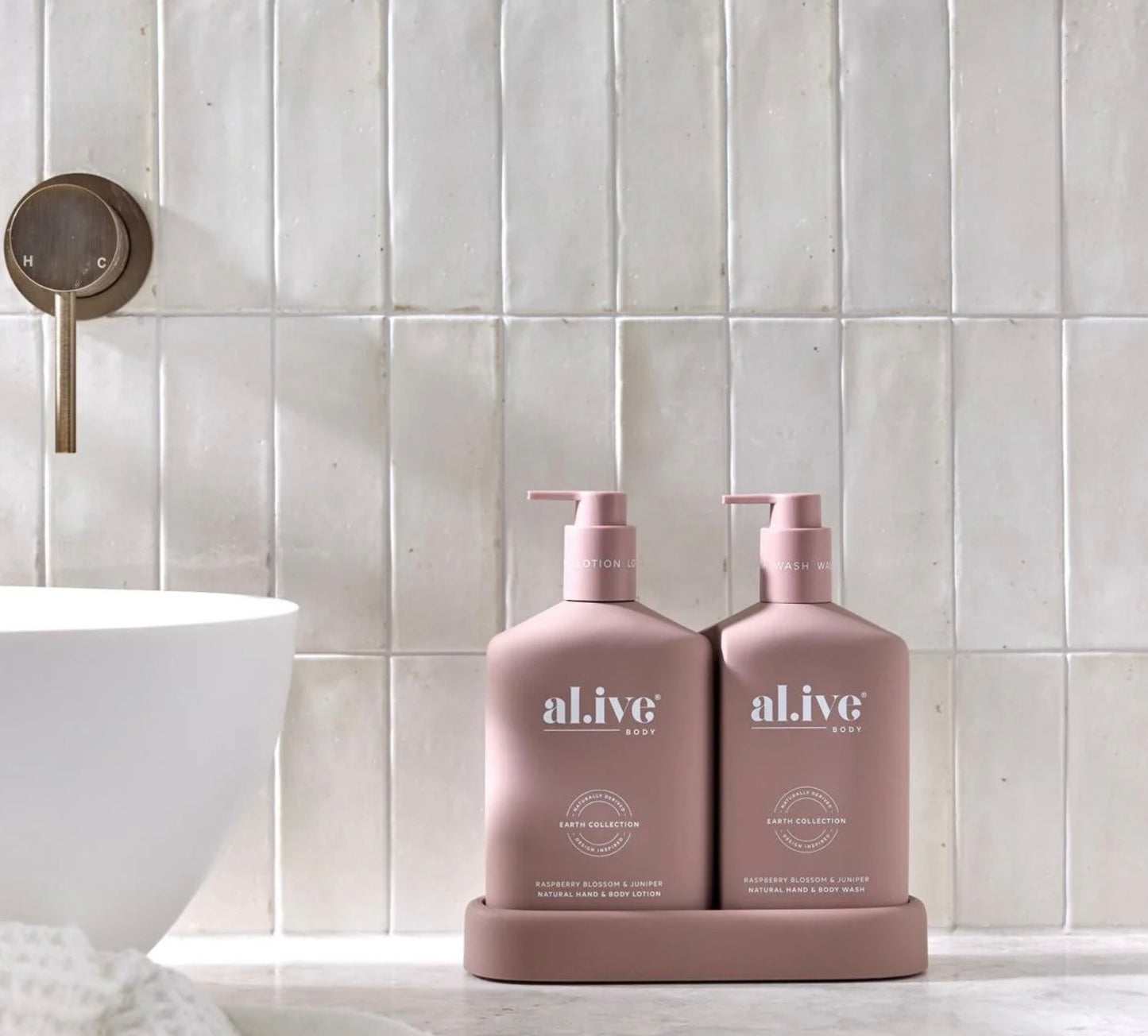 al.ive Wash & Lotion Duo - Raspberry Blossom & Juniper Berry