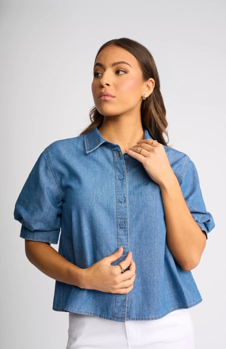 Titan Shirt - Washed Blue