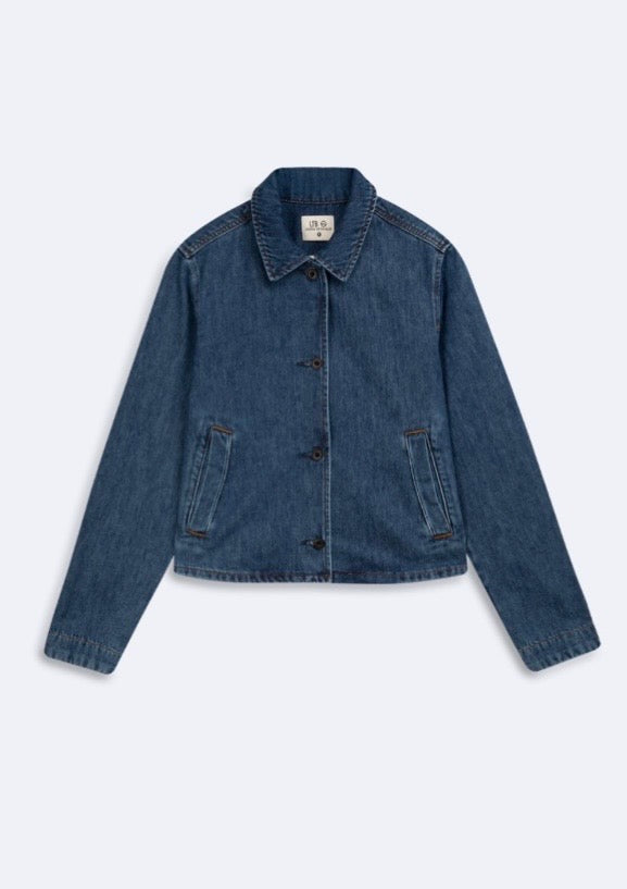 Oriya Denim Jacket - Elvila Wash