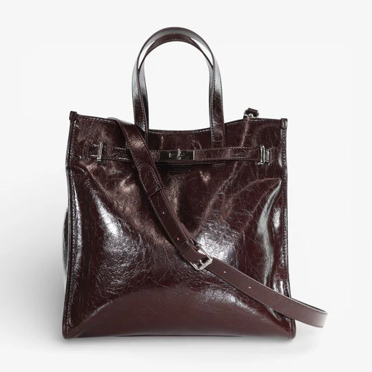 The Chalmers Tote - Cafe Crinkle