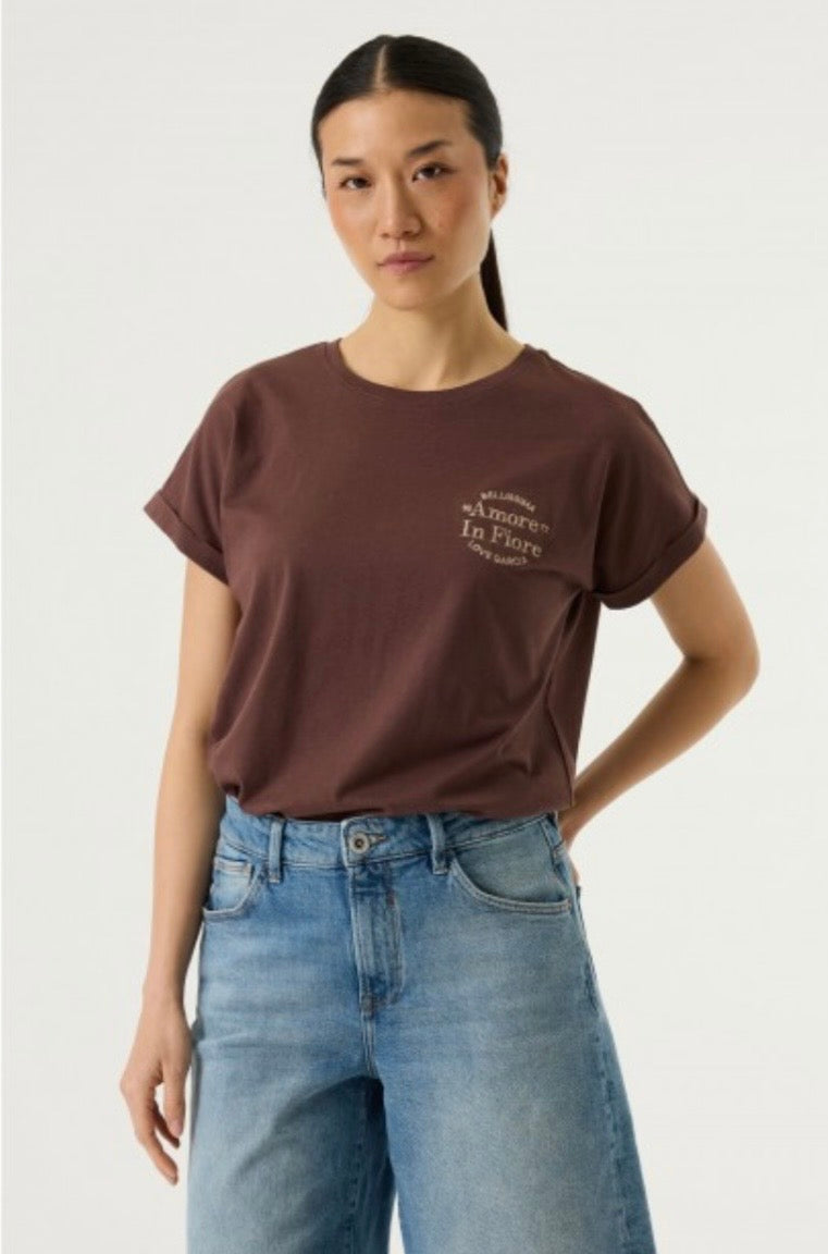 Bellissimo Tee - Earth Brown