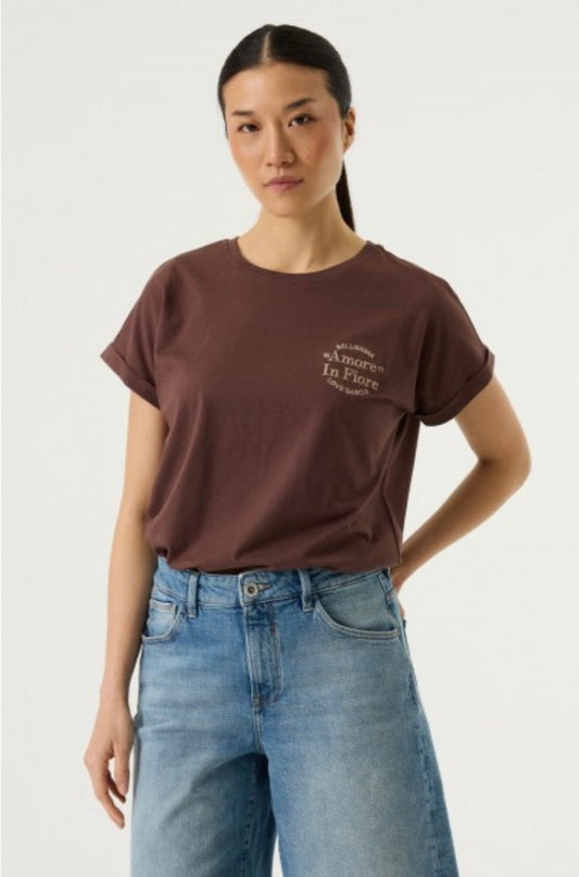 Bellissimo Tee - Earth Brown