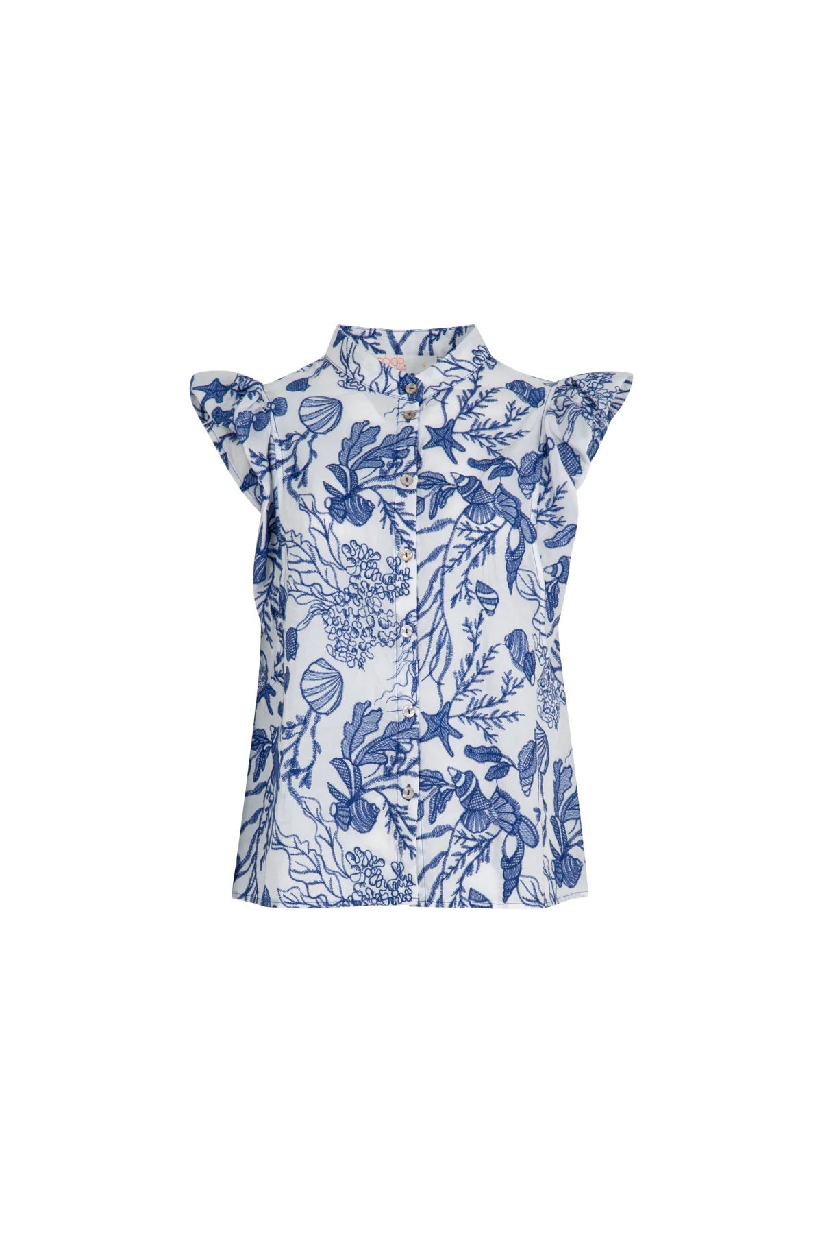 Nauti & Nice Top - White & Blue