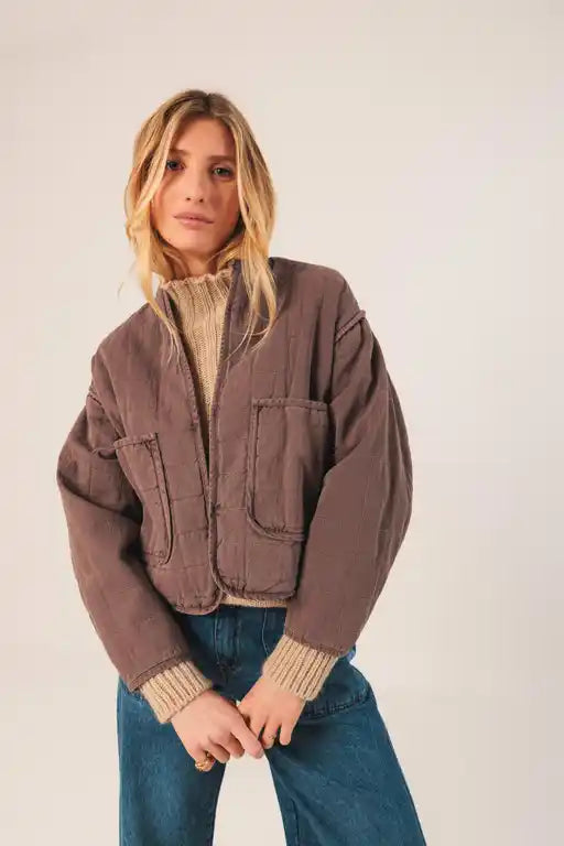 Open Jacket - Mocha
