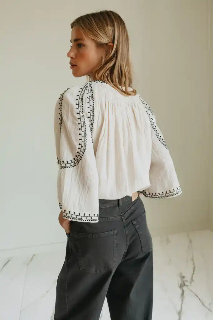 Bell Sleeve Blouse