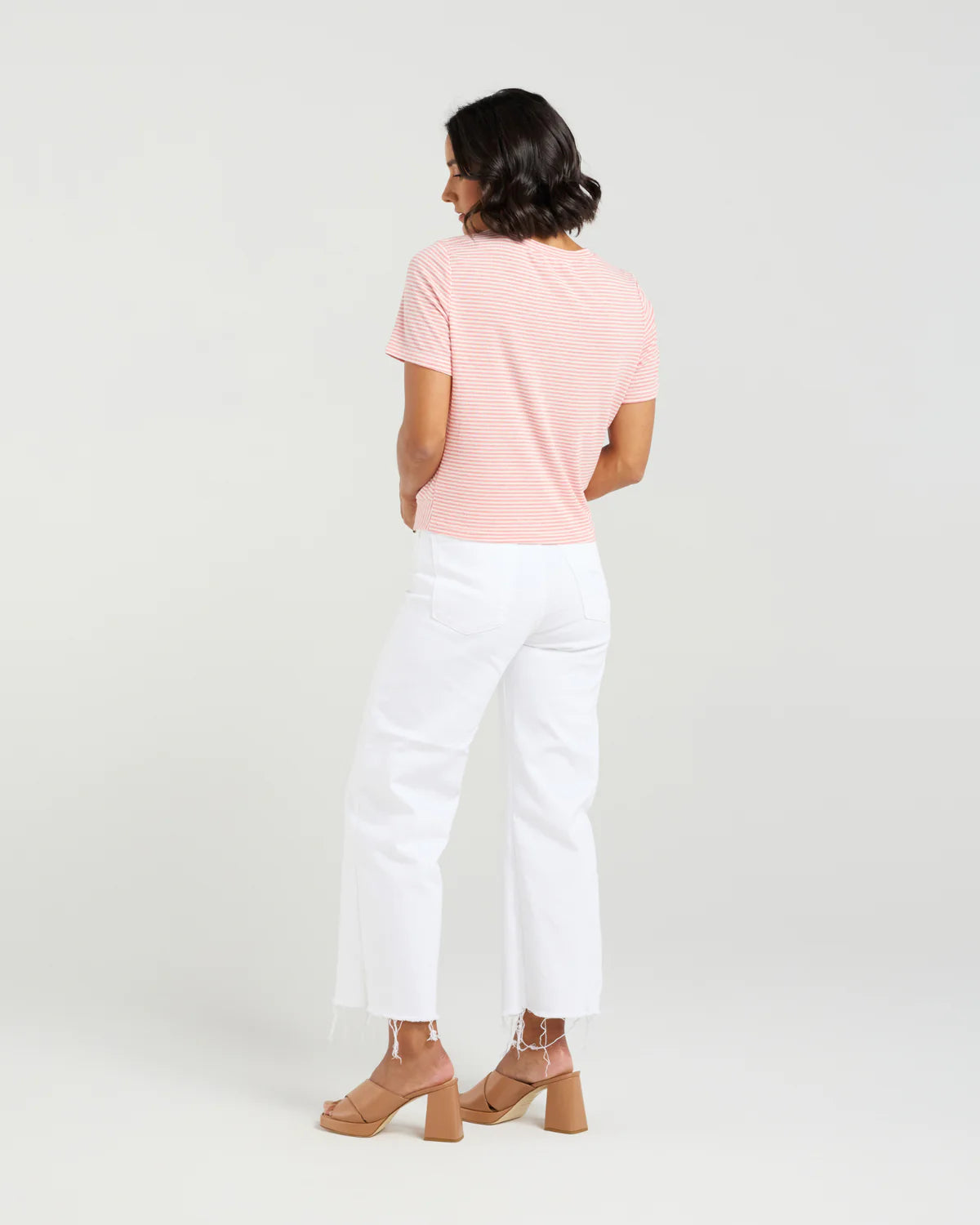 Twist Tee - Candy Stripe