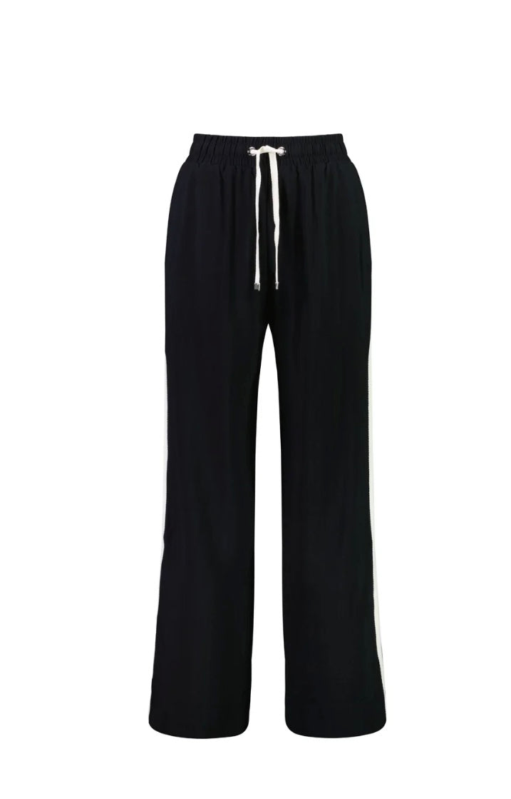 Indiana Pants - Black/White Stripe