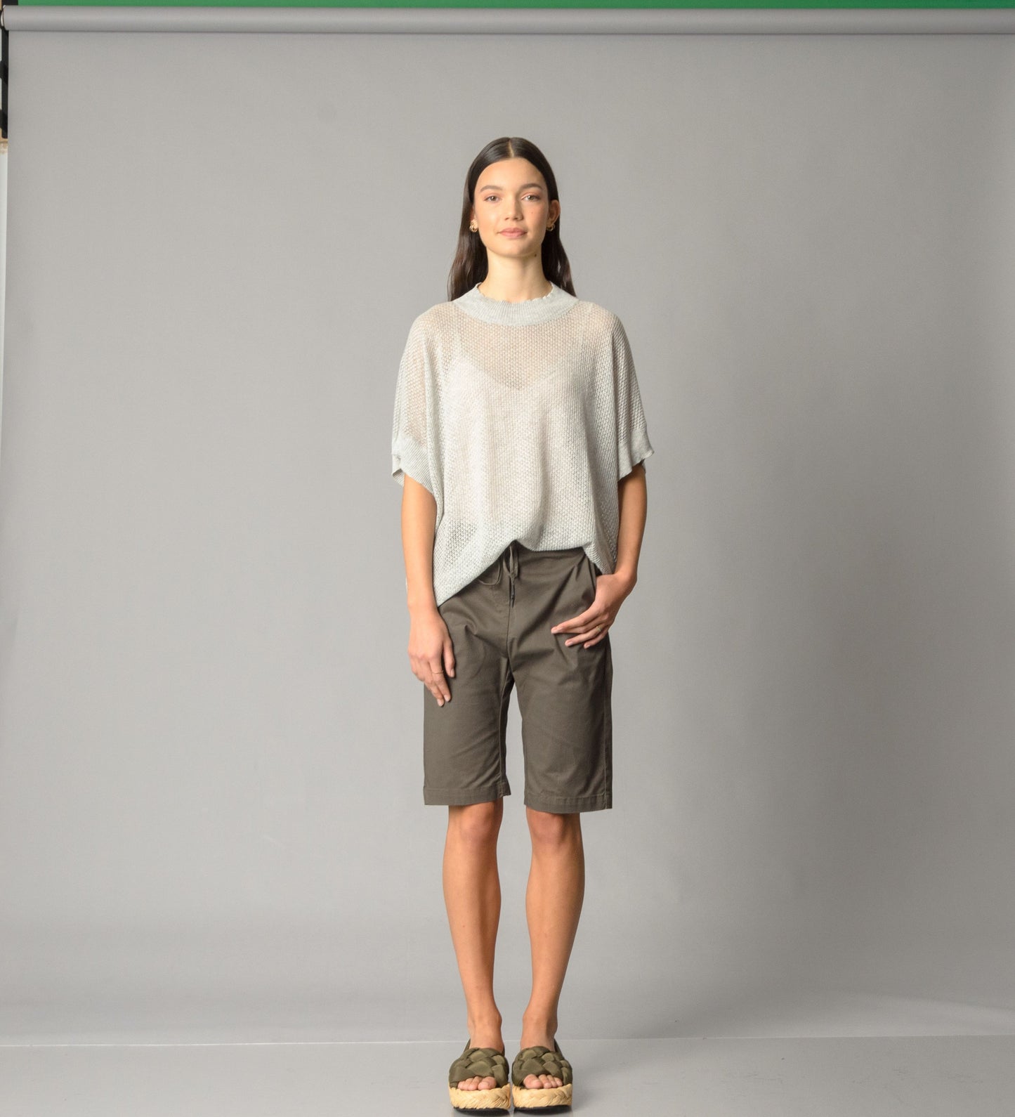 Breezy Top - Grey Marl