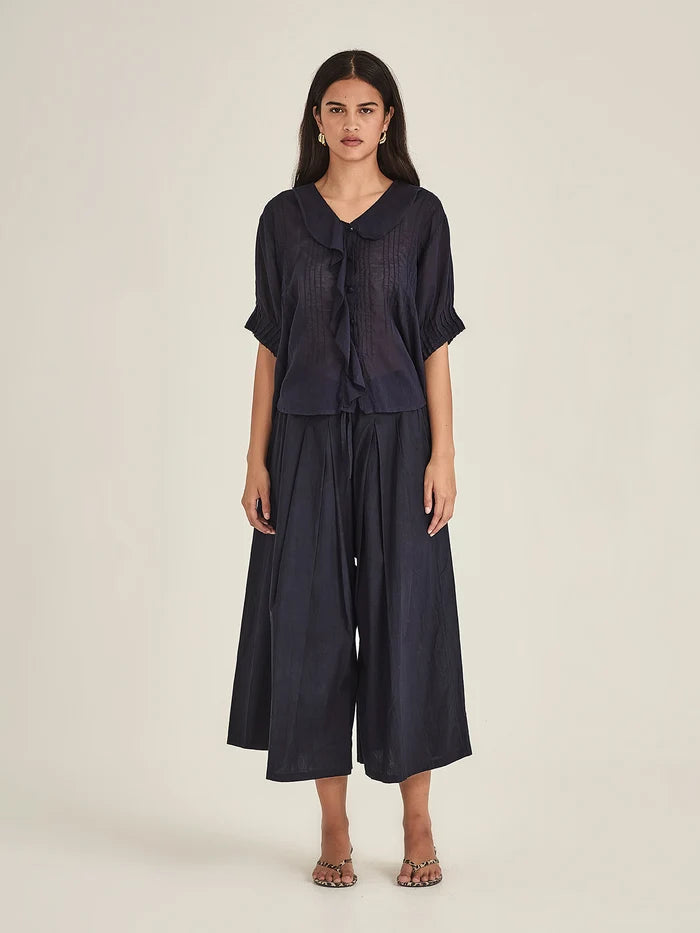 Elodie Blouse - French Navy