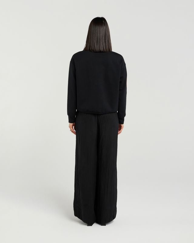 Amari Top - Black & Biscuit