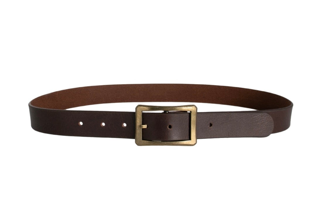 Narelle Leather Belt - Chocolate