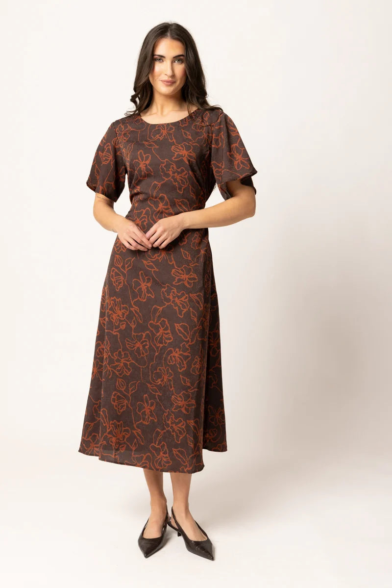 Riviera Dress - Walnut Whisper