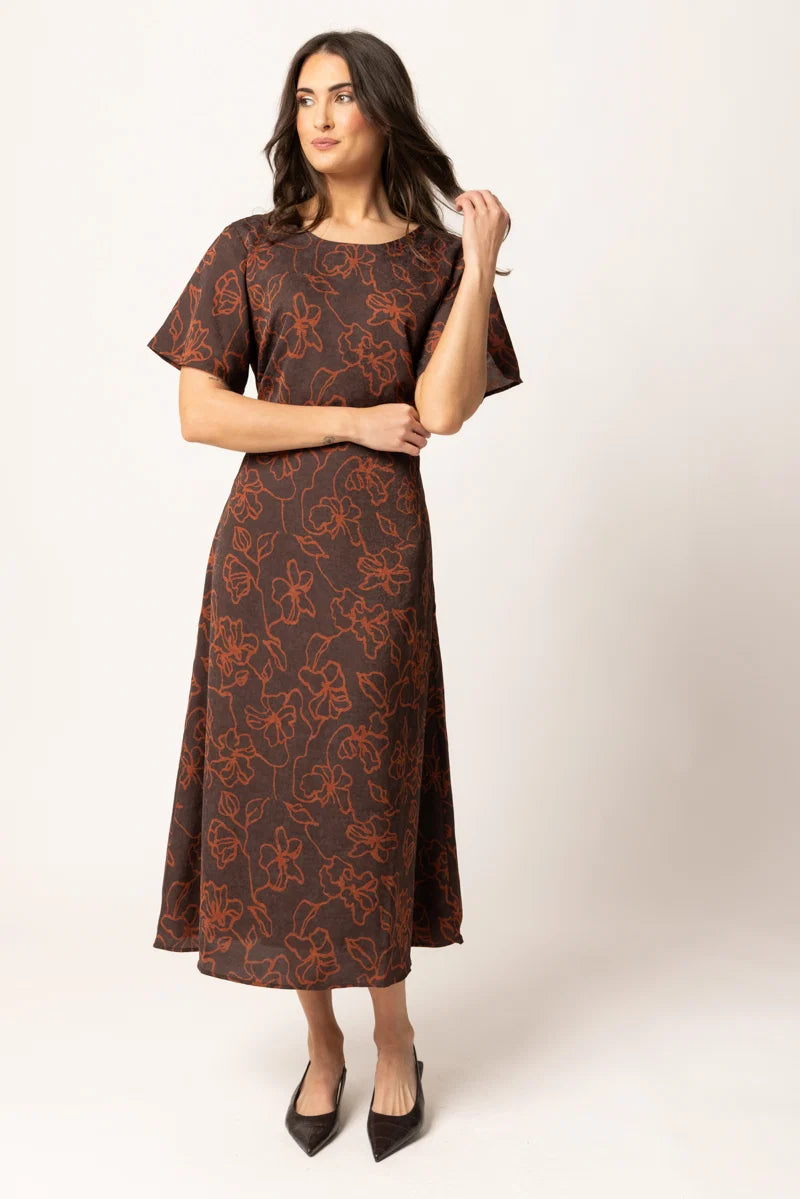 Riviera Dress - Walnut Whisper