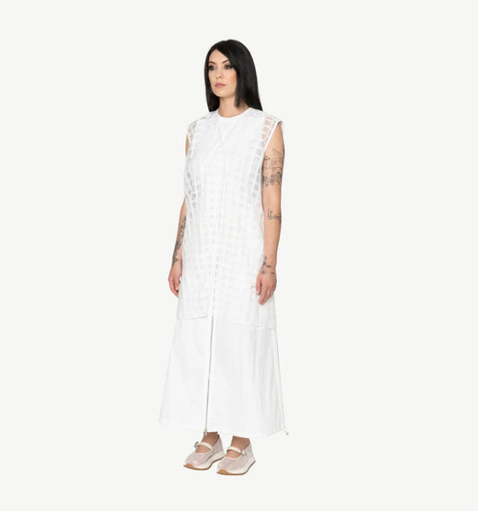 Memphis Vest - White