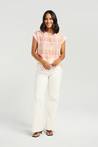 Sallie Top - Sunset Blush