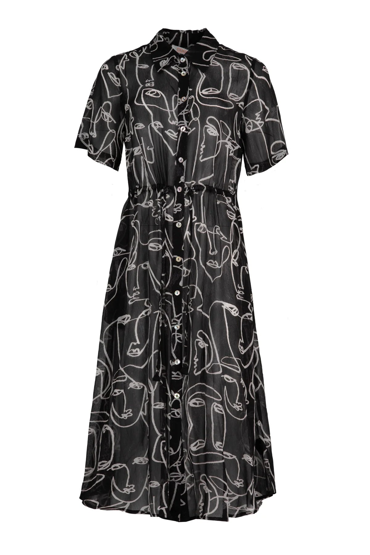 Drawn To Perfection Dress - Face to Face