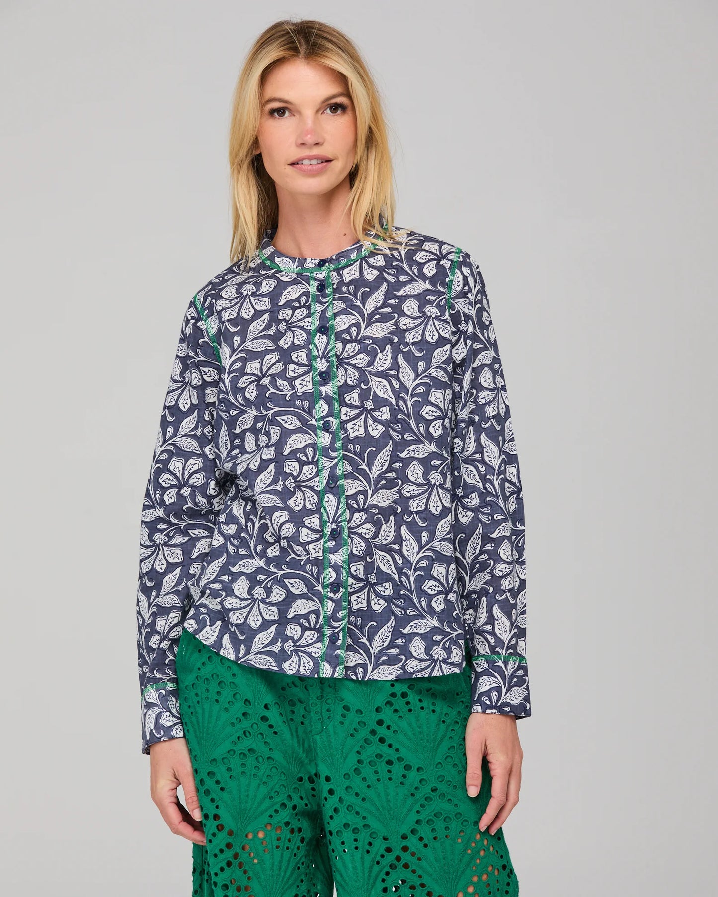 Clove Shirt - Izumi Navy