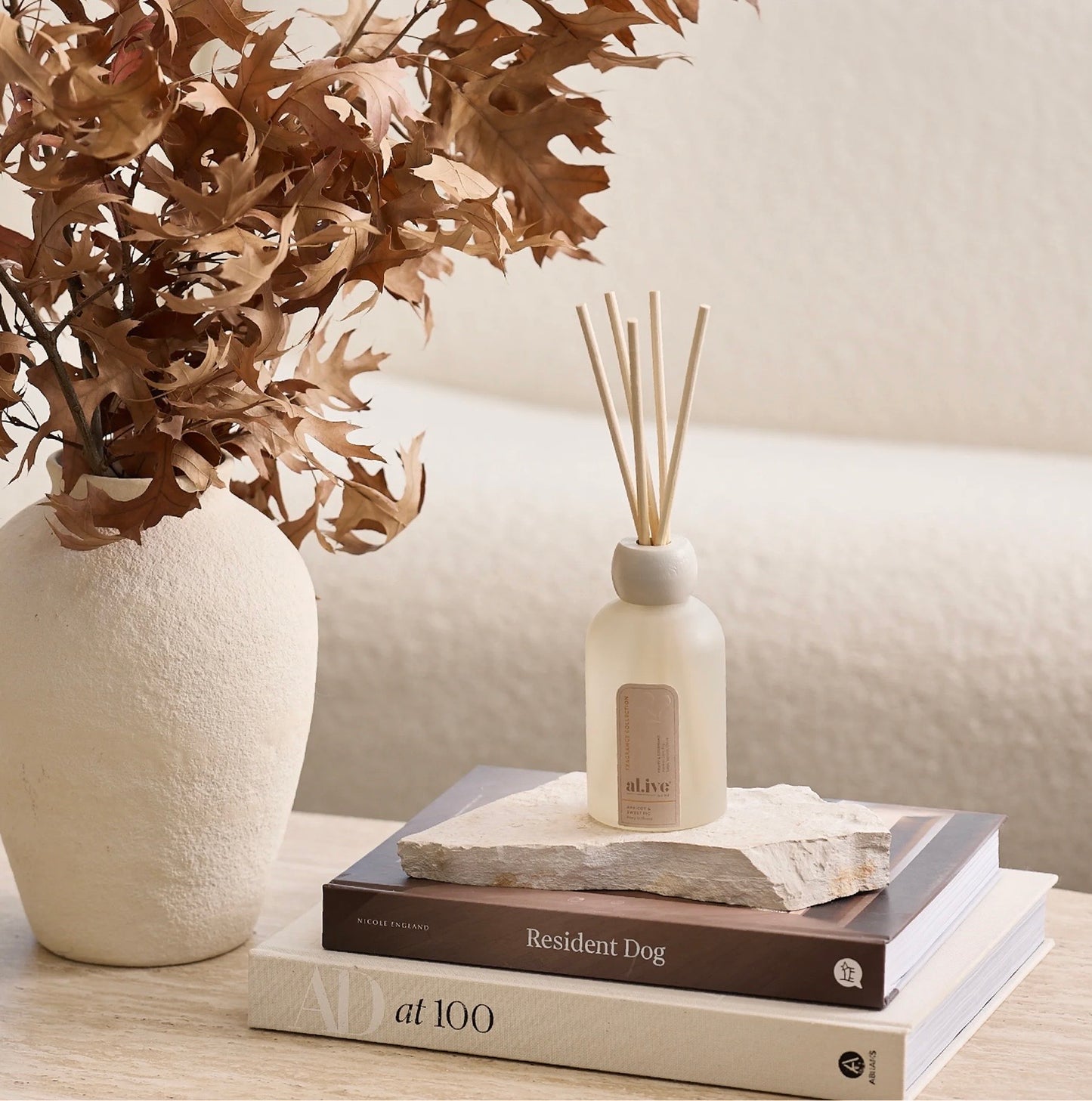 al.ive Reed Diffuser - Apricot & Sweet Fig