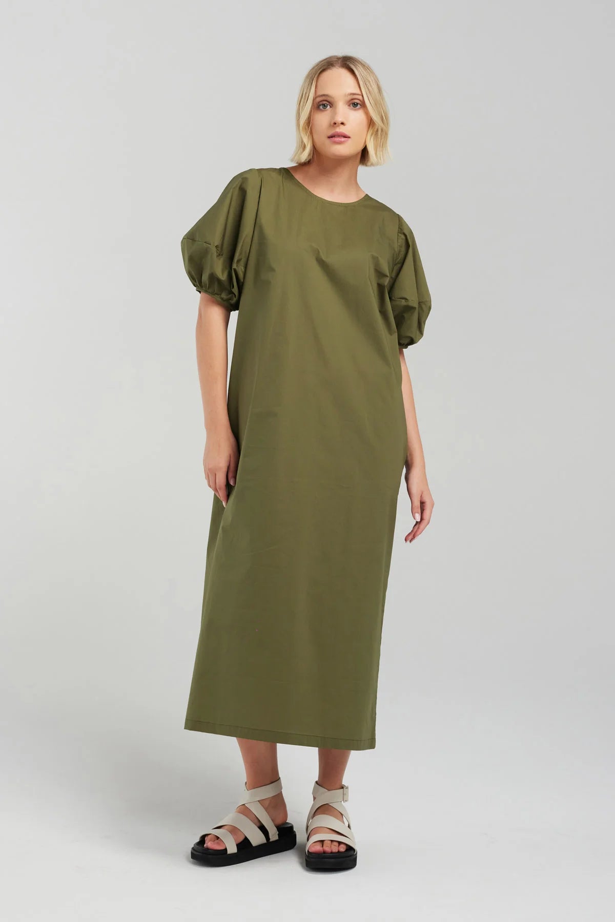 Ada Dress - Khaki