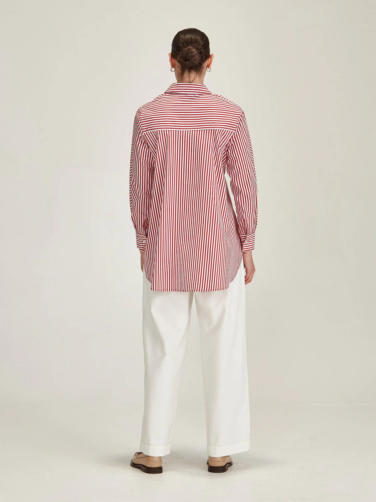 Carrera Shirt - Plum Stripe