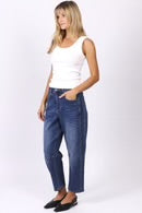 Toni Barrel Jeans - Blue