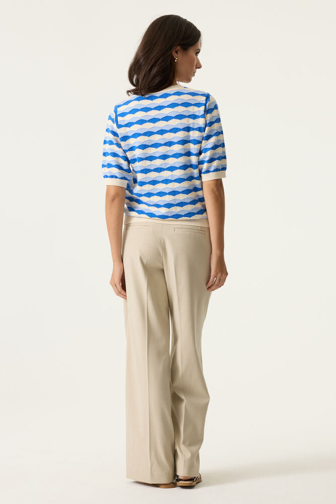 Print Pullover - Summer Cobalt
