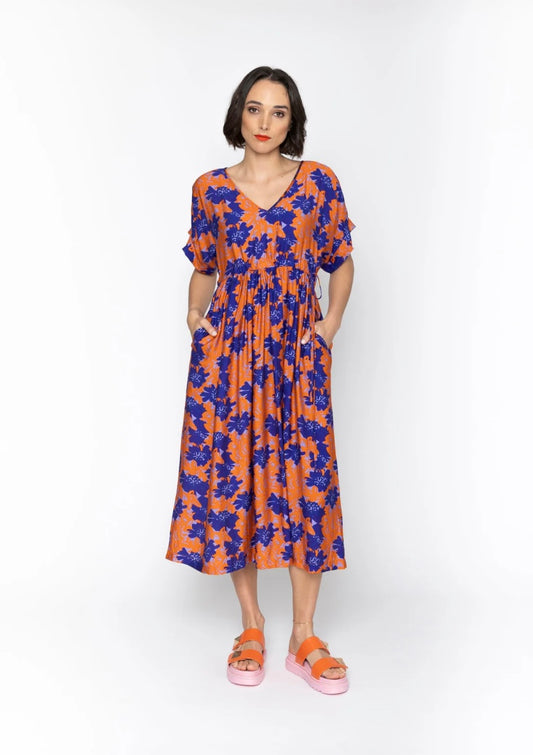 June Dress - Wildflower Print