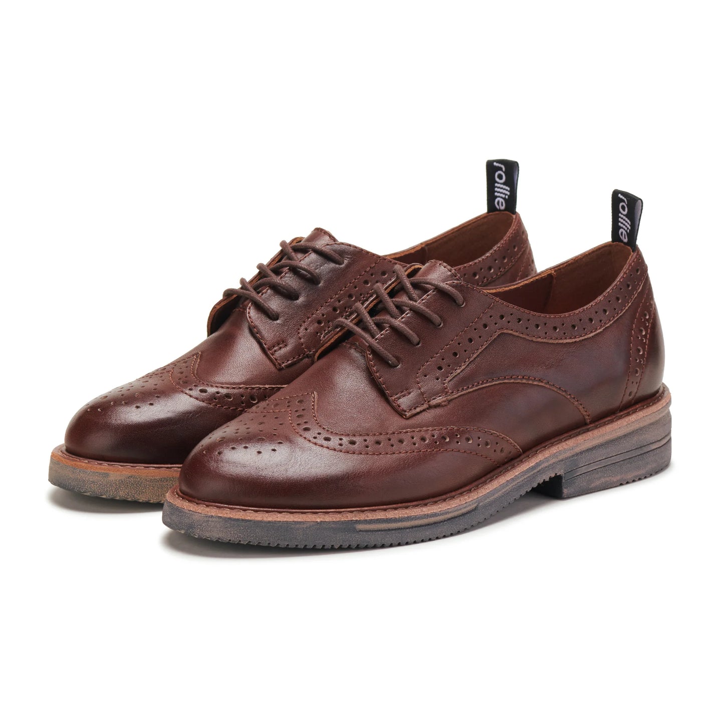 Brogue Rise - Vintage Mocha