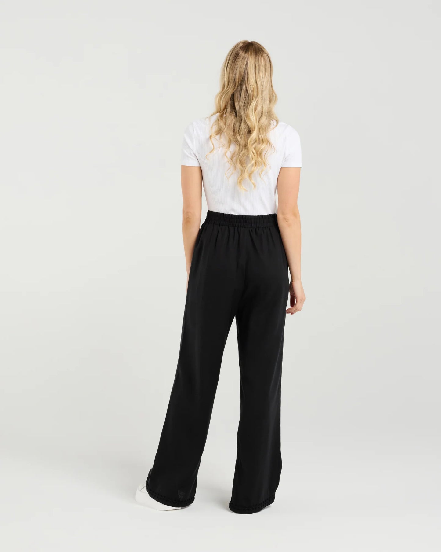 Taylor Pant - Black Braid