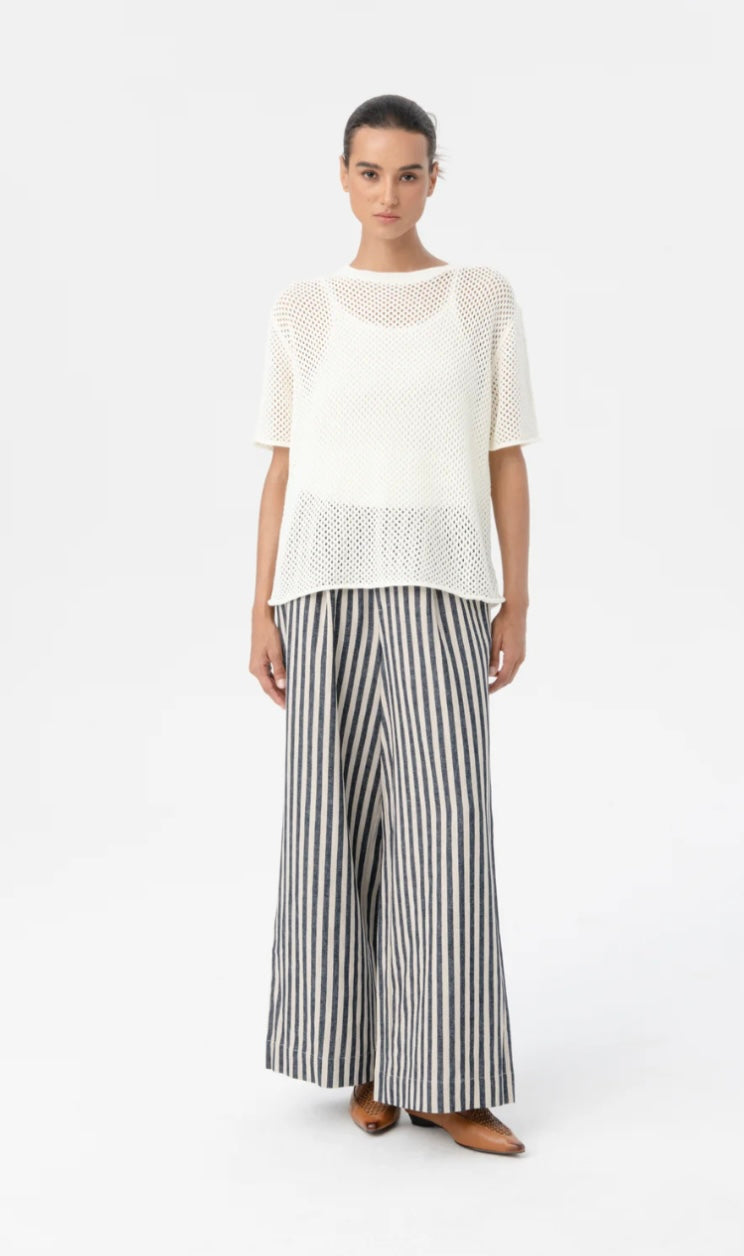 Boyfriend Top - Cream