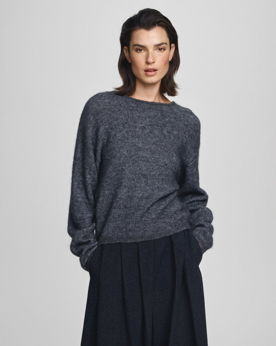Milania Hope Cardigan - Charcoal