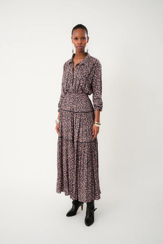 Sunset Skirt - Washed Black