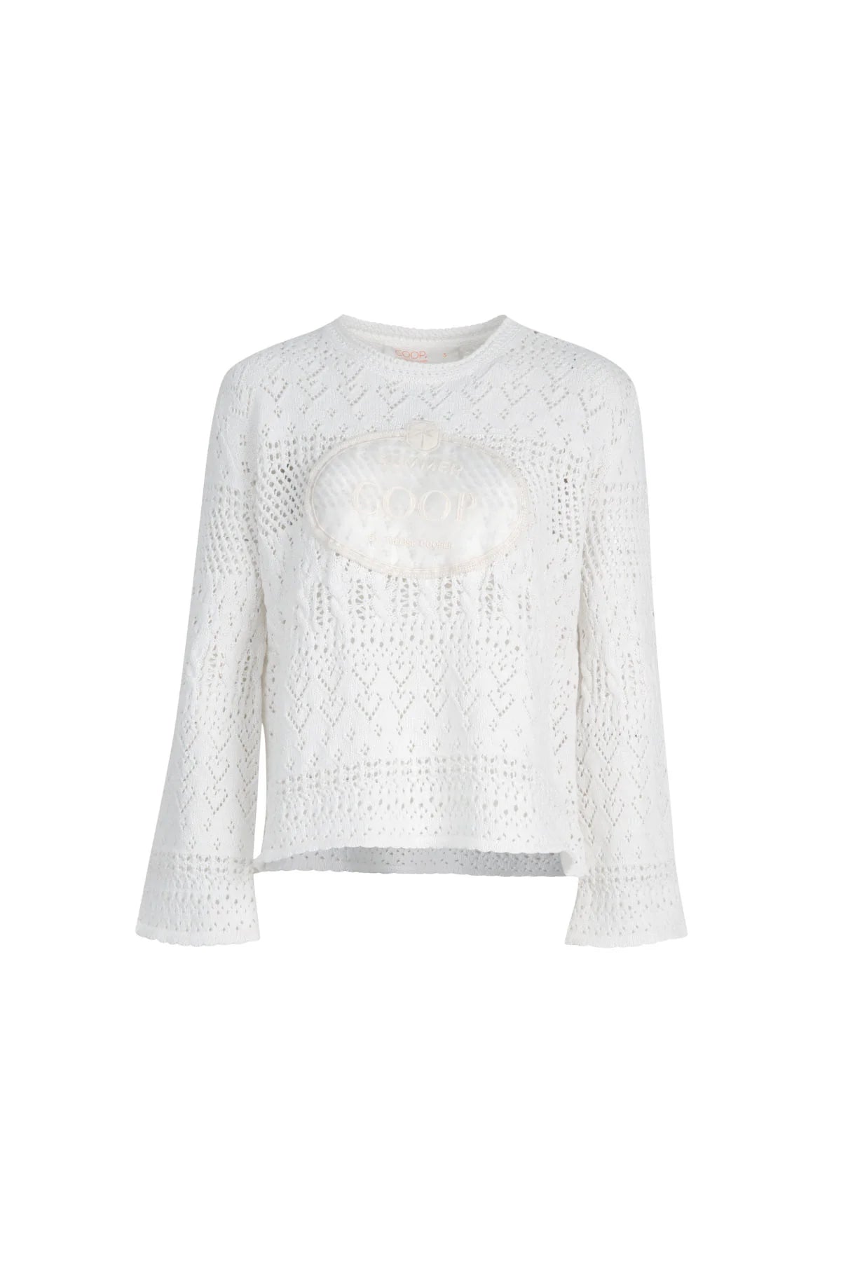 Boho Breeze Sweater - White