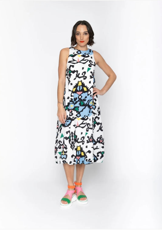 Rosa Dress - Pop Print