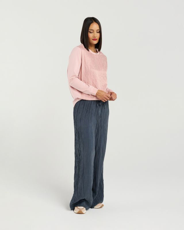 Smith Top - Blush Pinstripe