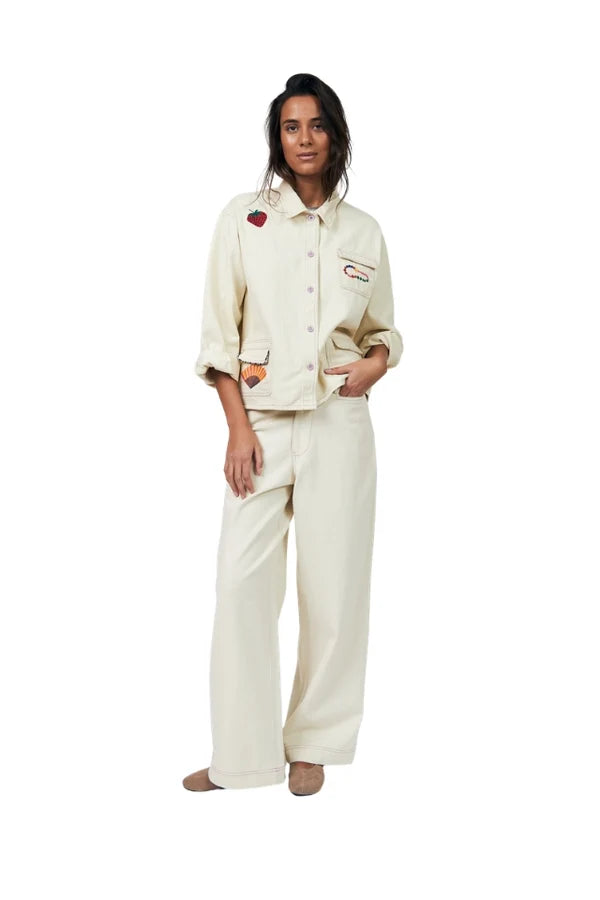 Florida Pant - Cream
