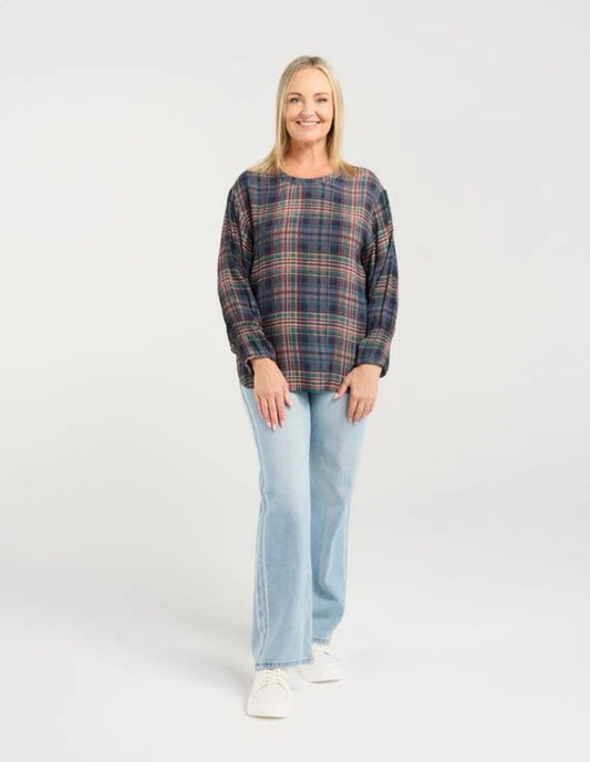 Brynn Top - Classic Plaid
