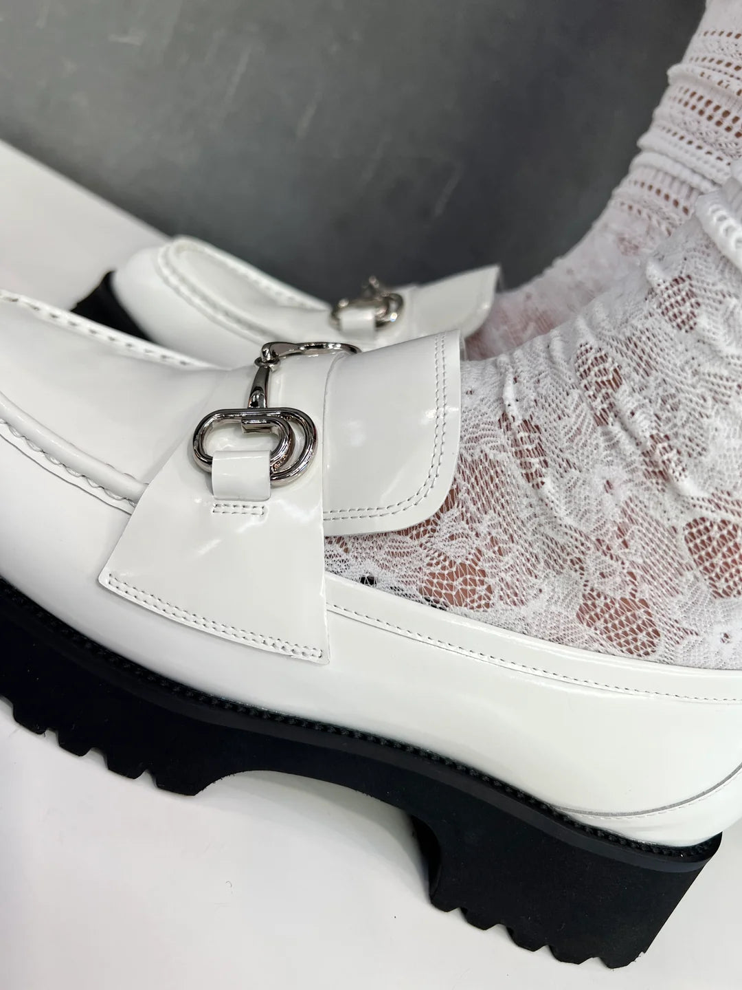 The Loafer Sock - White