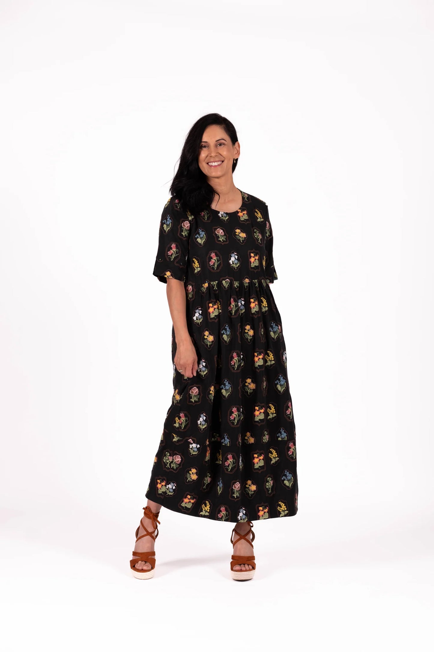 Coco Dress - Garden Medallion